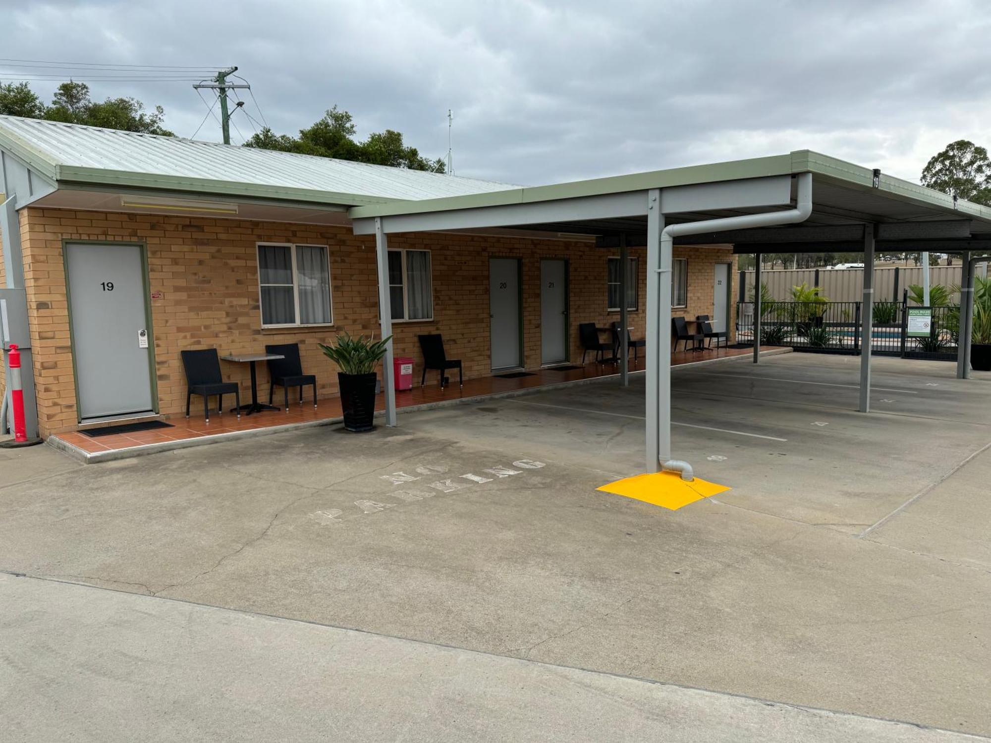 Raintree Motel Biloela Exterior foto